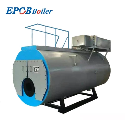 Natural Gas Fired Package Type Smoke Tube Three Pass 6thp Steam Boiler for Textile Industry