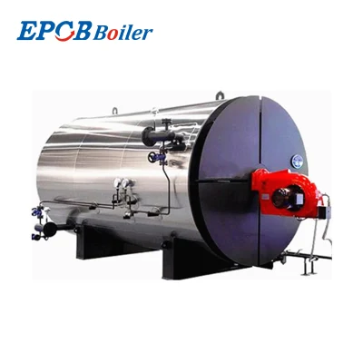 Fuel Oil Fired Three Pass Wetback Fire Tube 4thp Steam Boiler for Lanudry